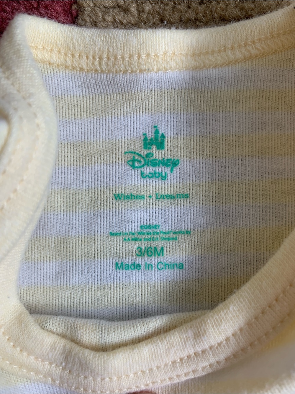 3/6M Winnie the Pooh Disney Baby Romper and Onesie Set - Picture 8 of 11